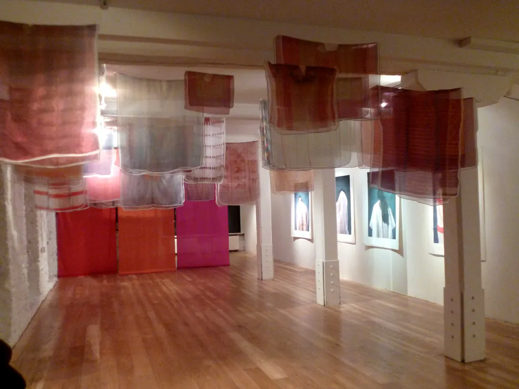 <p>Montaje de exposición individual La Continuidad Reinscrita en la Galería Wandesford Quay en Cork, Irlanda, marzo 2015.</p>
