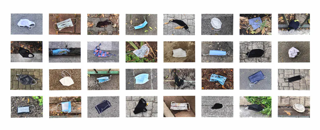 <p>Pandemia, 2020 | Fotografías en papel de algodón | 17 x 25.5 cm. c/u</p>
