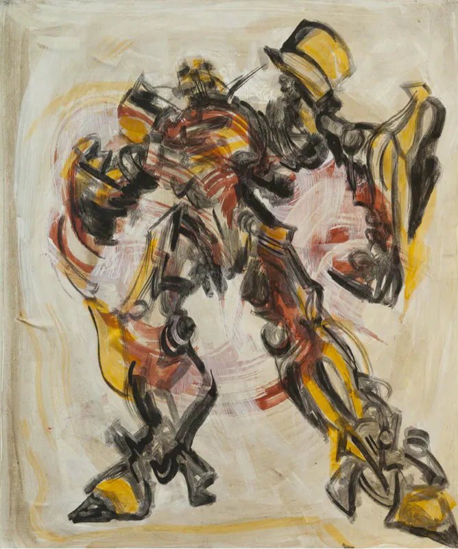 <p>Transhumano | Óleo sobre tela</p>
