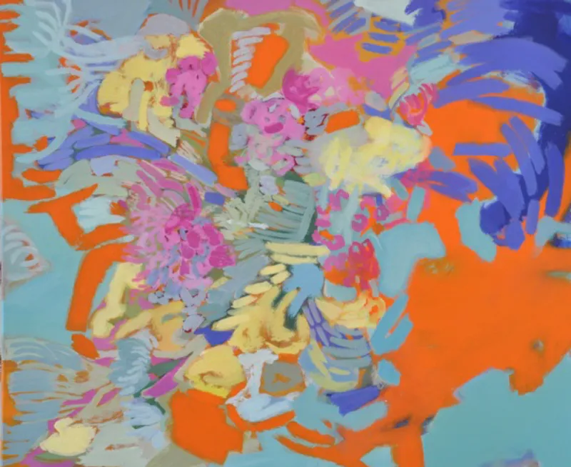 <p>Ilusión | 110x120cm | acrílico s/tela</p>
