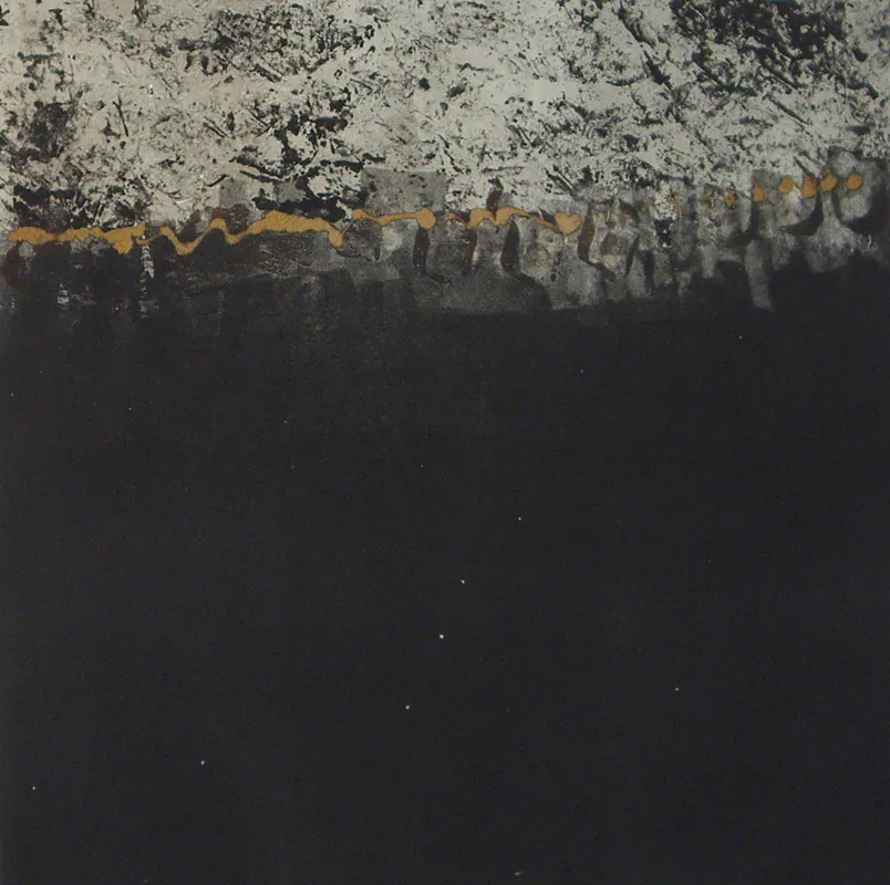 <p>De pé na rua, faço sombra no chao | Monotipo placa: 63x43cms/papel: 79x53cms | 2008</p>
