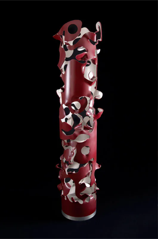 <p>Tornado | PVC policromado y acero | 193 X 360 cm | 2011</p>
