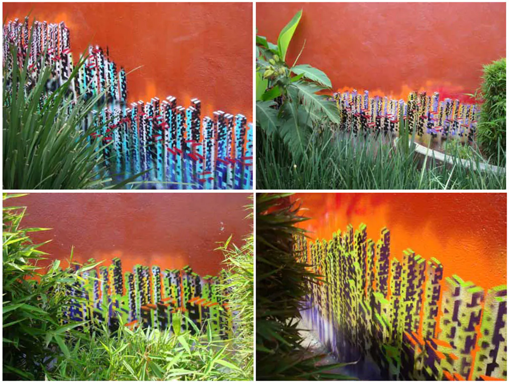 <p>2014 | Intervención en muro | Esténcil con Aerosol</p>
