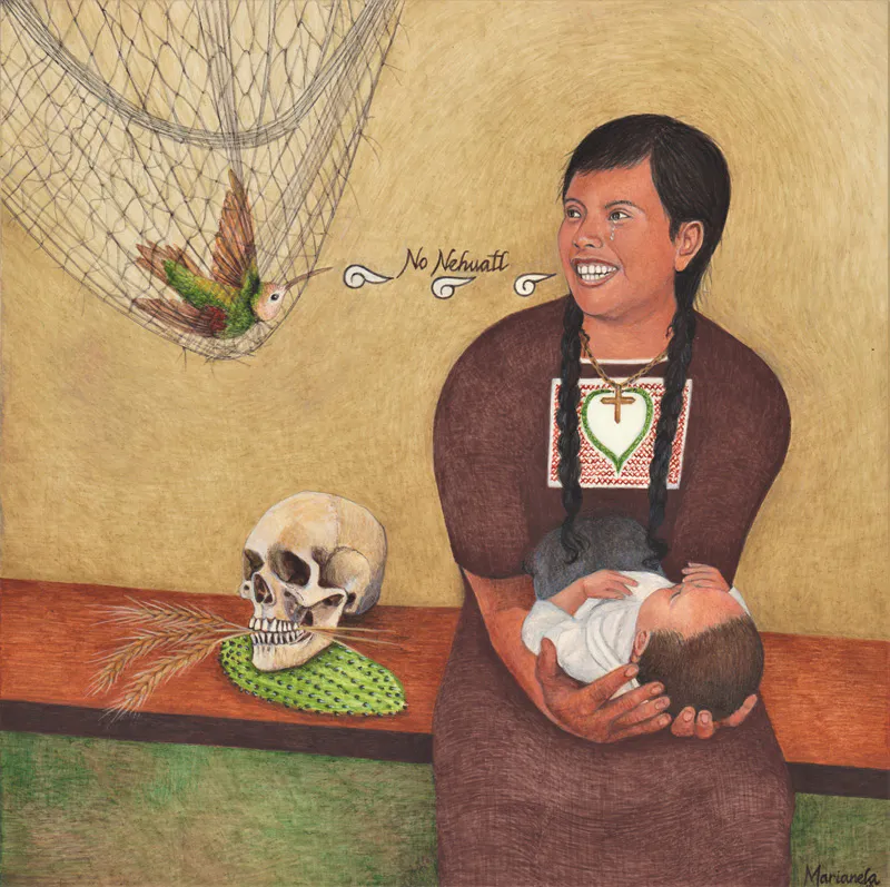 <p>La Malinche | 20 x20 cm</p>
