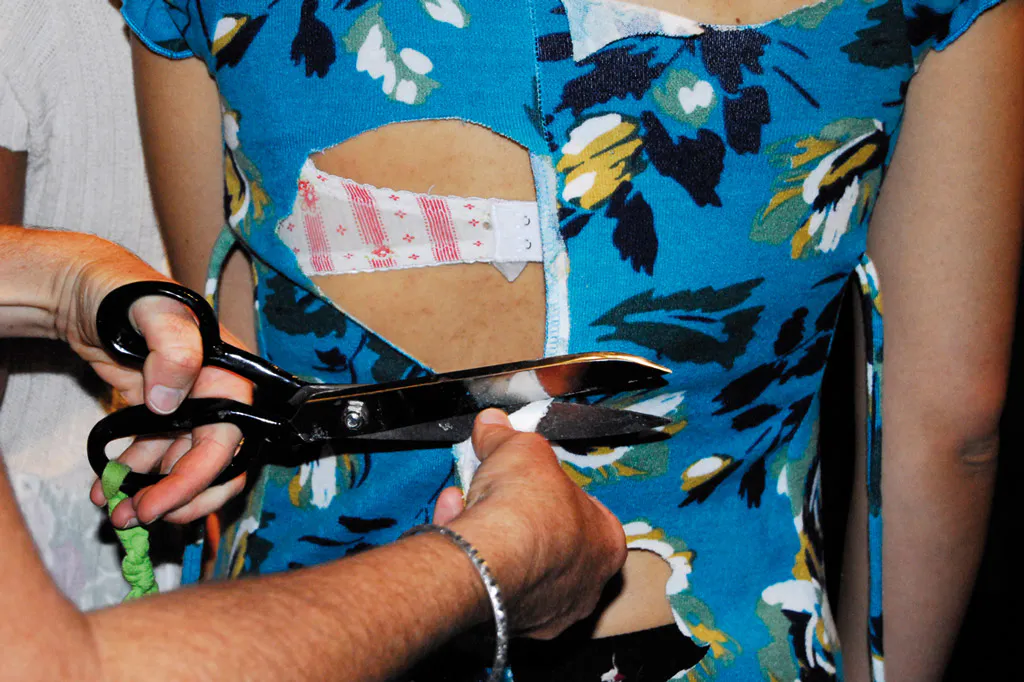 <p>Floreadas, 2009. Performance. Museo del Chopo en el Eco. México DF. Foto: Carlos Orozco</p>
