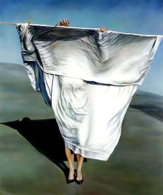 <p>Untitled (Performance documentation) | Oil on canvas | 70X60</p>
