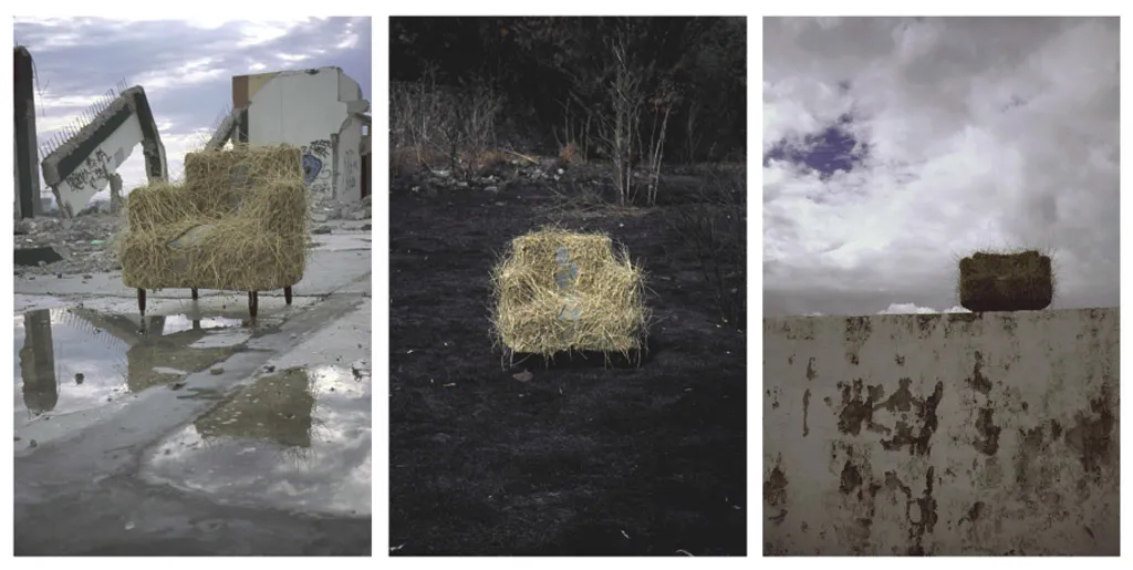 <p>No me preguntes cómo pasa el tiempo | Instalación, sillón, cajas objeto, slidshow | 2005</p>
