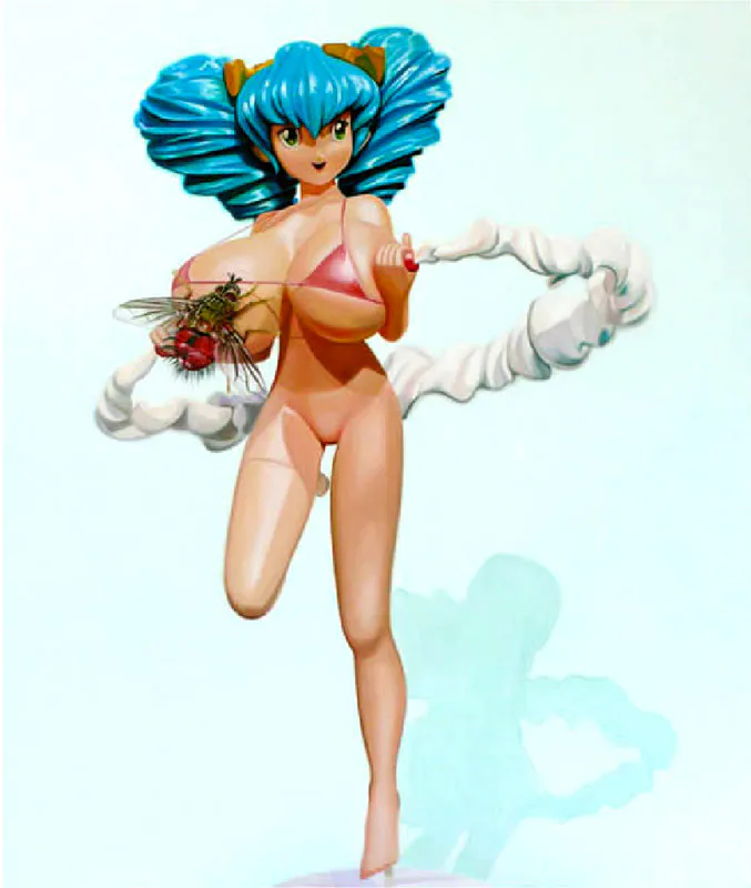 <p>Excitación sobre Murakami | Acrílico y óleo/tela | 140x120 cm | 2009</p>
