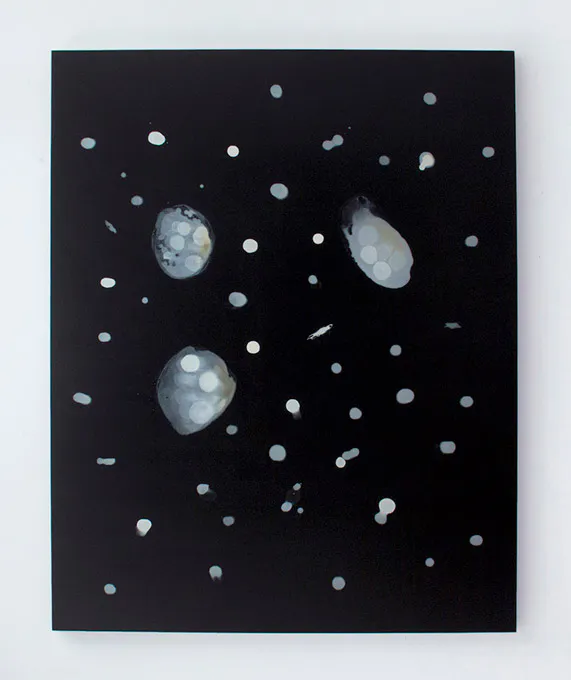 <p>Citoplasma, 2023 | Acrílico / tela | 150 x 120 cm</p>
