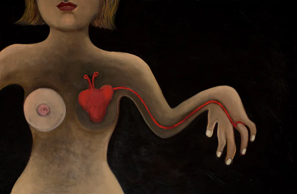 <p>Cuentos de hadas (princesa y el anillo), de la serie Folk-U. 2016-2017. Óleo sobre tela. 60 x 40 cm.</p>
