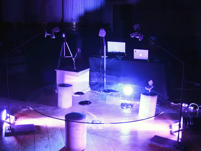 <p>Interactive audiovisual performance by Tritone Collective</p>
