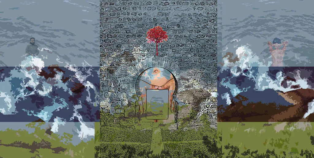 <p>No.1 | Gráfica digital | 143 x 72 cm | 2012</p>
